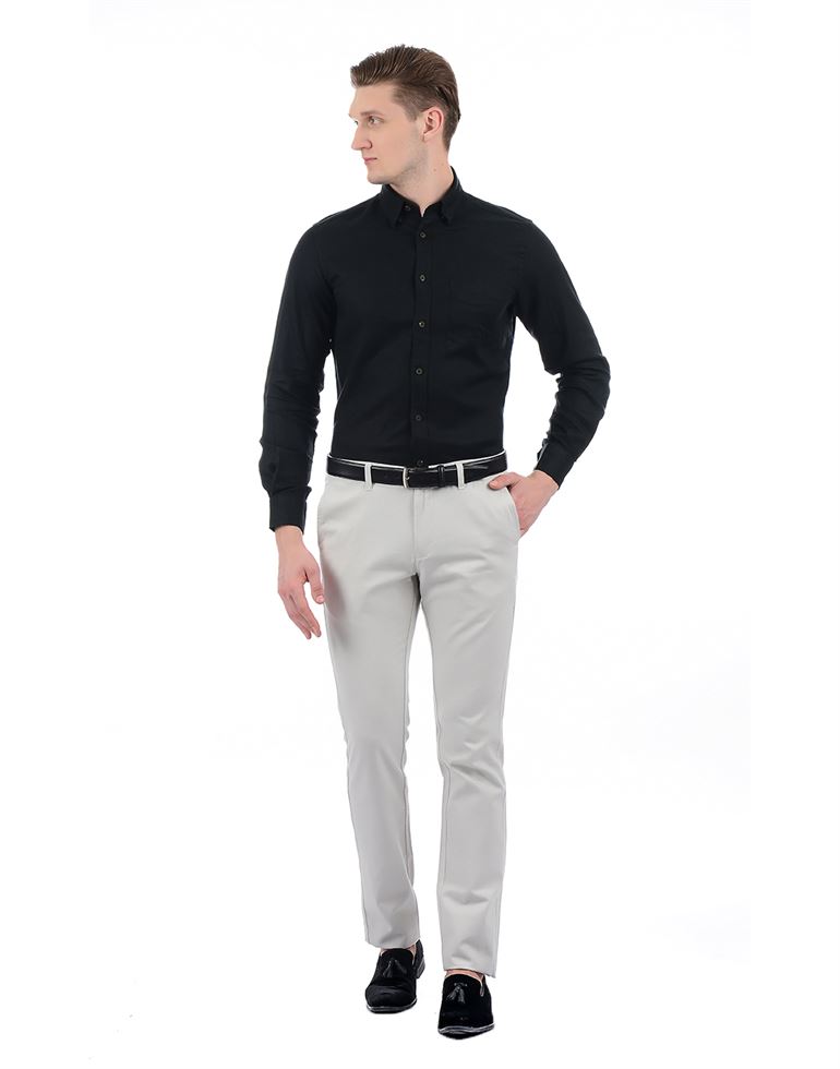Indian Terrain Formal Wear Solid Men Shirt